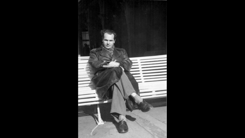 Ludvík Kundera v 50. letech, pravděpodobně v Berlíně. Foto: Archiv LK.