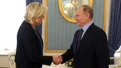 Putin a francouzští politici