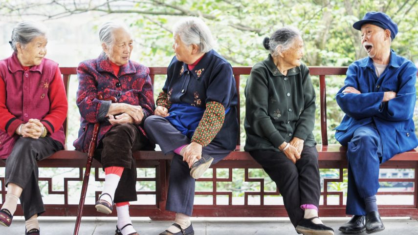 Stárnoucí čínská populace