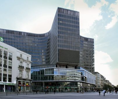 Budování Dystopie v Evropské unii: Brusel. Foto: Martin Horáček, 2022 (Obr. 6)