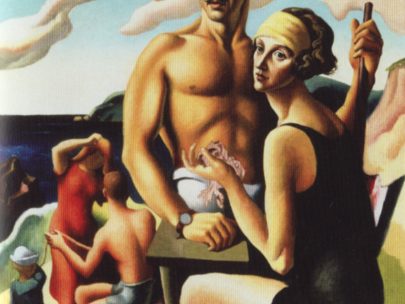 Thomas Hart Benton: Autoportrét se ženou Ritou, 1922, olej na plátně, 124,5 × 100 cm, National Portrait Gallery, Washington. Repro: wikipedia.org (Obr. 4)